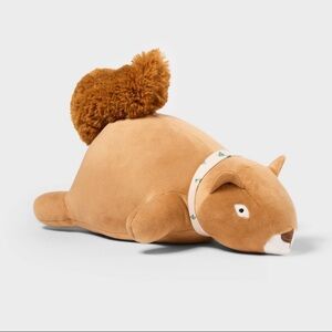 New! Squirrel Kids' Mini Weighted Plush Throw
Pillow Brown -Target Pillowfort™